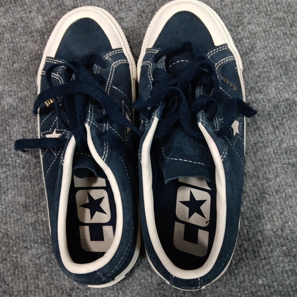Converse One Star Pro Navy Suede Skate Shoes Mens 5 Womens 6.5 EUR 37.5 Sneakers - Picture 11 of 16